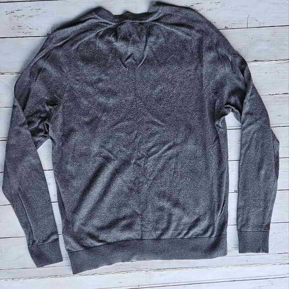 Grey Abercrombie and Fitch Sweater Sz Large - Picture 4 of 4